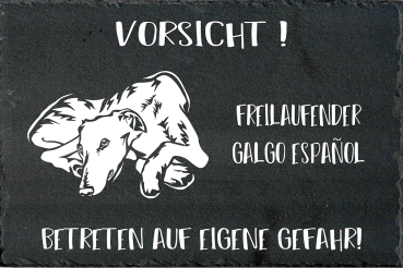 Schieferplatte Galgo