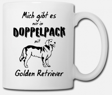 Tasse Golden Retriever "Doppelpack"