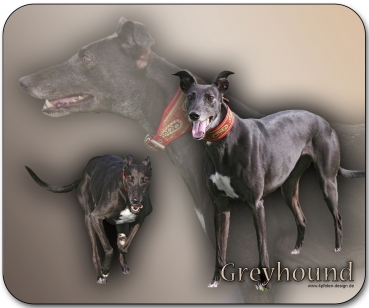 Mousepad Greyhound (Großer Englischer Windhund) #1