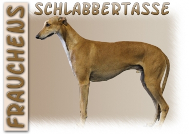 Fototasse Greyhound Herrchen/Frauchen