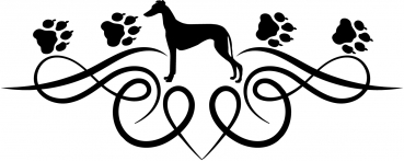 Autoaufkleber-Ornamentaufkleber Greyhound