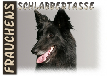 Fototasse Groenendael (Belgischer Schäferhund) Herrchen/Frauchen