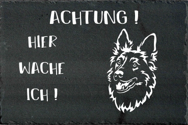 Schieferplatte Harzer Fuchs