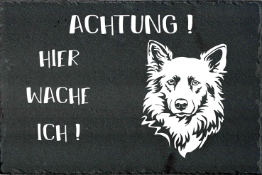 Schieferplatte Harzer Fuchs