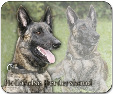 Mousepad Hollandse Herdershond #1