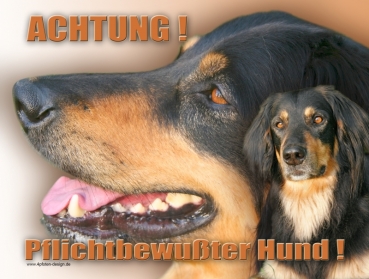 Hundewarnschild Hovawart #2