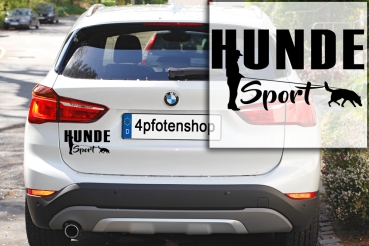 Aufkleber Mantrailing Hundesport-Aufkleber