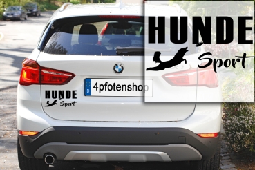 Aufkleber Discdogging Hundesport-Aufkleber