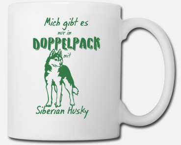 Tasse Siberian Husky "Doppelpack"