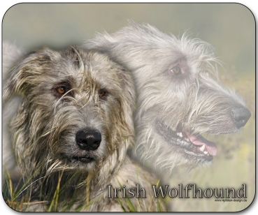 Mousepad Irischer Wolfshund (Irish Wolfhound) #1