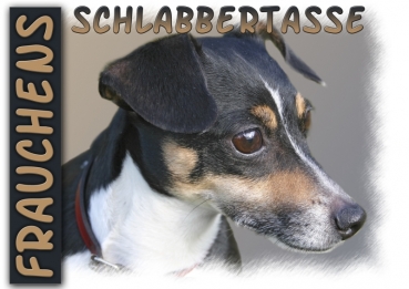 Fototasse Jack Russell Terrier Herrchen/Frauchen