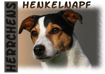 Fototasse Jack Russell Terrier Herrchen/Frauchen