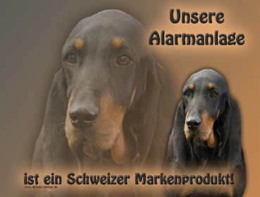 Hundewarnschild Jura Laufhund #1