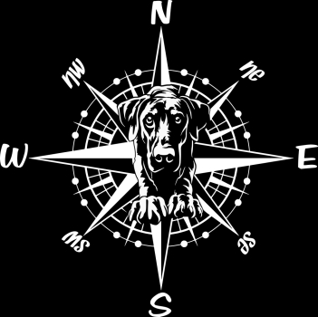 Aufkleber Dobermann