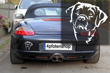 Autoaufkleber "Labrador" Kopf