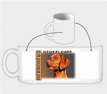 Fototasse Magyar Vizsla Herrchen/Frauchen