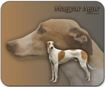 Mousepad Magyar Agár (Ungarischer Windhund) #1