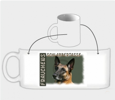 Fototasse Malinois (Belgischer Schäferhund) Herrchen/Frauchen