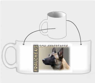 Fototasse Malinois (Belgischer Schäferhund) Herrchen/Frauchen