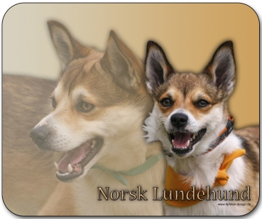 Mousepad Norwegischer Lundehund