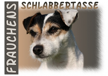 Fototasse Parson Russell Terrier Herrchen/Frauchen