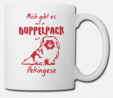 Tasse Pekingese "Doppelpack"