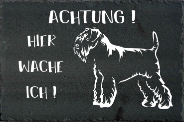 Schieferplatte Schnauzer