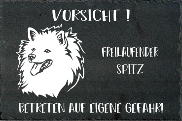 Schieferplatte Spitz