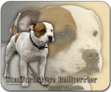 Mousepad Staffordshire Bullterrier #1