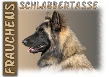 Fototasse Tervueren (Belgischer Schäferhund) Herrchen/Frauchen