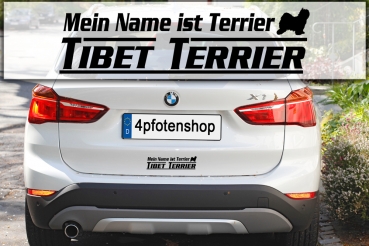 Aufkleber Tibet Terrier