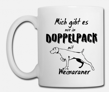 Tasse Weimaraner "Doppelpack"