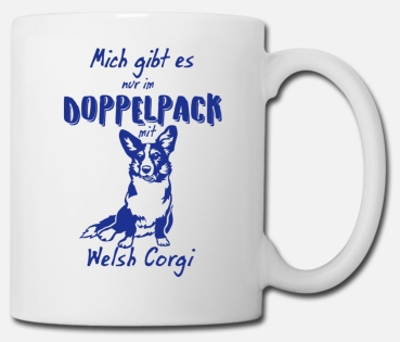 Tasse Welsh Corgi "Doppelpack"