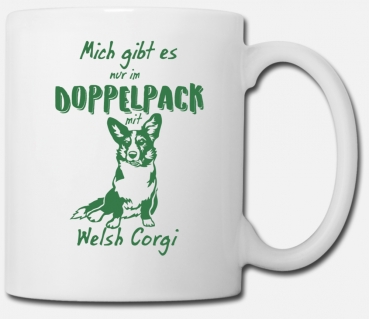 Tasse Welsh Corgi "Doppelpack"