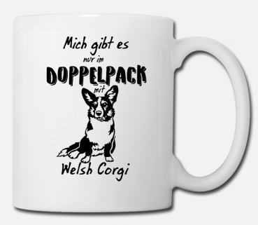 Tasse Welsh Corgi "Doppelpack"