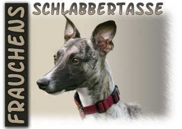 Fototasse Whippet Herrchen/Frauchen