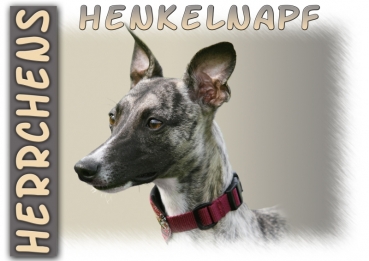 Fototasse Whippet Herrchen/Frauchen