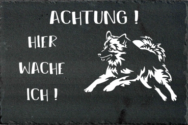 Schieferplatte Wolfsspitz