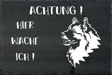 Schieferplatte Wolfsspitz