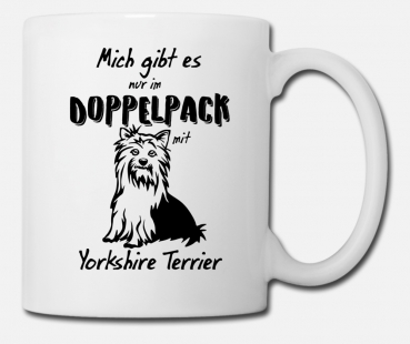 Tasse Yorkshire Terrier "Doppelpack"