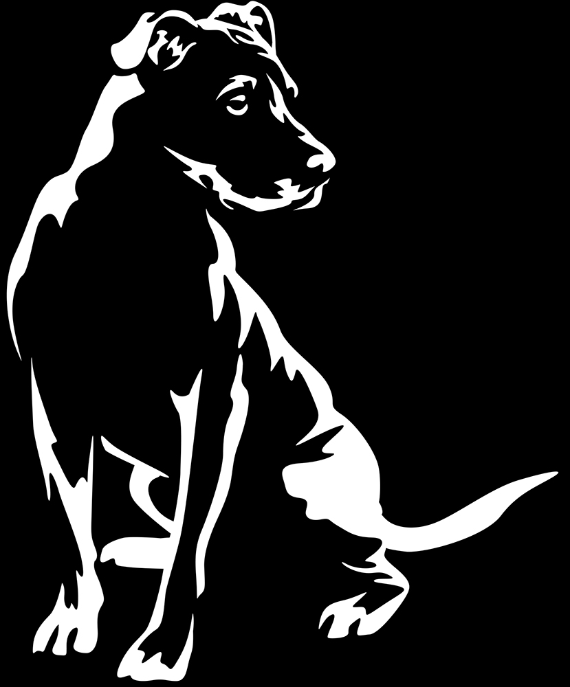 Autoaufkleber - Folienaufkleber American Staffordshire Terrier