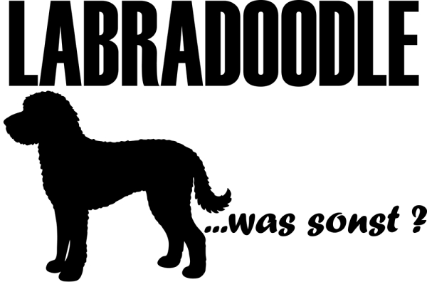 Aufkleber Labradoodle