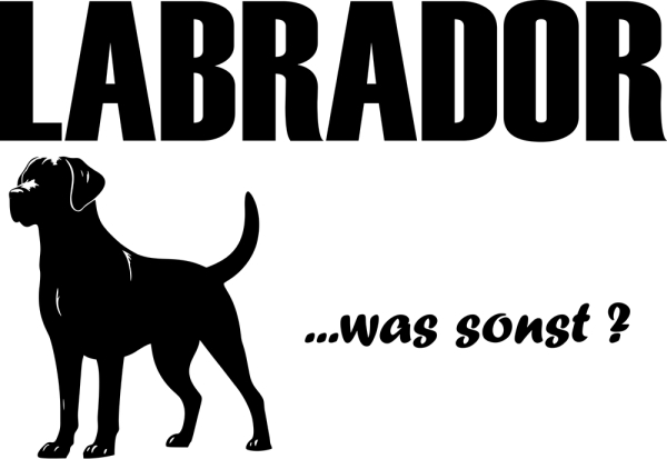 Aufkleber Labrador