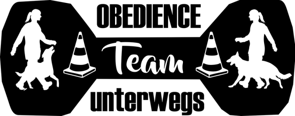 Aufkleber Obedience Team Hundesport-Aufkleber