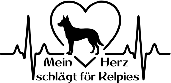 Aufkleber Kelpie