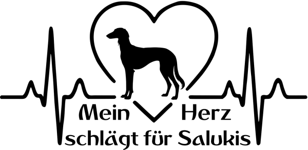 Aufkleber Saluki