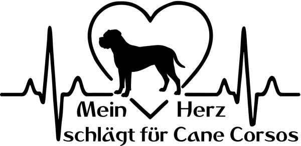 Aufkleber Cane Corso