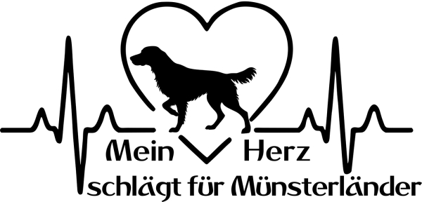 Aufkleber Münsterländer