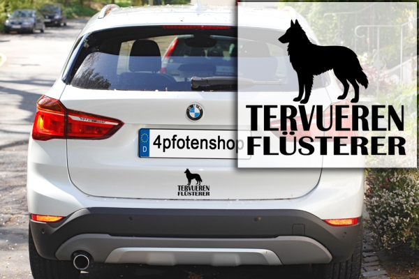 Aufkleber Tervueren "Tervueren-Flüsterer"