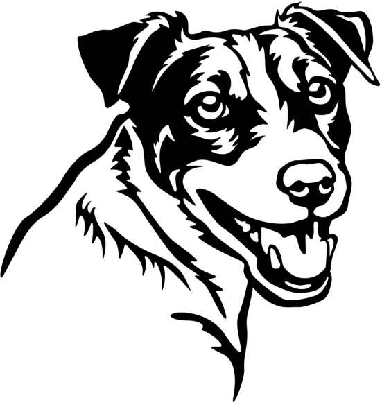 Aufkleber Jack Russell Terrier